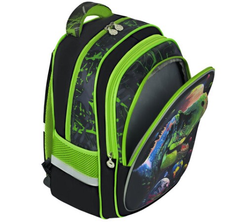 Рюкзак BRAUBERG KIDS FLOSSY, 2 отделения, 3 кармана, 