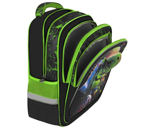 Рюкзак BRAUBERG KIDS FLOSSY, 2 отделения, 3 кармана, 