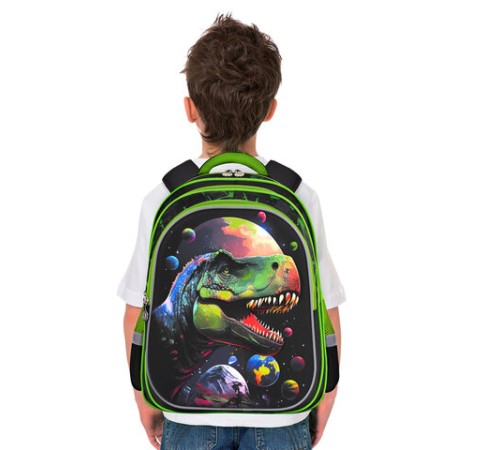 Рюкзак BRAUBERG KIDS FLOSSY, 2 отделения, 3 кармана, 