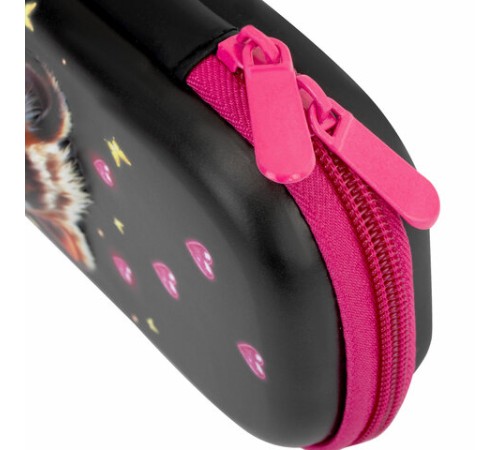 Пенал ЮНЛАНДИЯ, 1 отделение, 1 откидная планка, карман, EVA покрытие soft-touch, 22х10х5 см, 