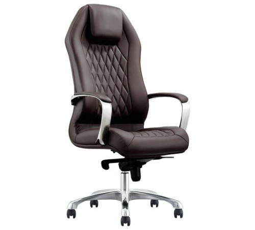 Кресло BRABIX PREMIUM "Aurus EX-705", мультиблок, алюминий, экокожа, коричневое, 532929 Кресло BRABIX PREMIUM "Aurus EX-705", мультиблок, алюминий, экокожа, коричневое, 532929