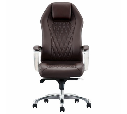Кресло BRABIX PREMIUM "Aurus EX-705", мультиблок, алюминий, экокожа, коричневое, 532929 Кресло BRABIX PREMIUM "Aurus EX-705", мультиблок, алюминий, экокожа, коричневое, 532929