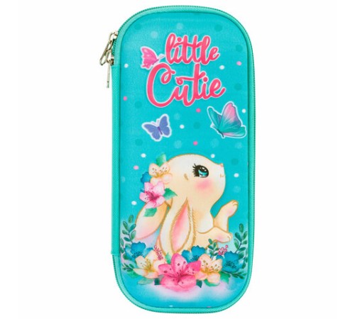 Пенал ЮНЛАНДИЯ, 1 отделение, карман, полиэстер/EVA, 22х10х5 см, 