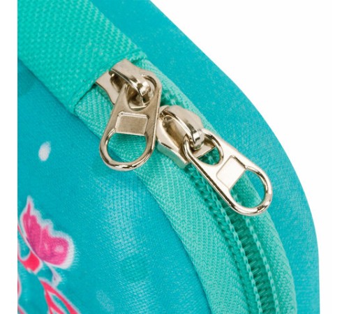 Пенал ЮНЛАНДИЯ, 1 отделение, карман, полиэстер/EVA, 22х10х5 см, 