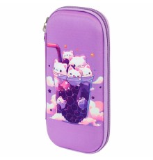 Пенал ЮНЛАНДИЯ, 1 отделение, карман, полиэстер/EVA, 22х10х5 см, 