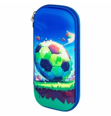 Пенал ЮНЛАНДИЯ, 1 отделение, карман, полиэстер/EVA, 22х10х5 см, 