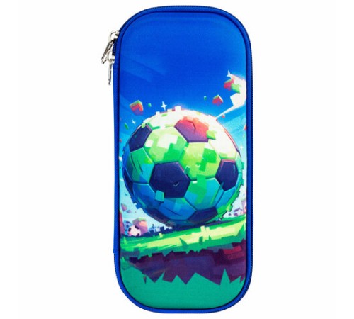 Пенал ЮНЛАНДИЯ, 1 отделение, карман, полиэстер/EVA, 22х10х5 см, 