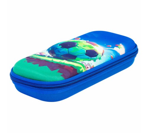 Пенал ЮНЛАНДИЯ, 1 отделение, карман, полиэстер/EVA, 22х10х5 см, 