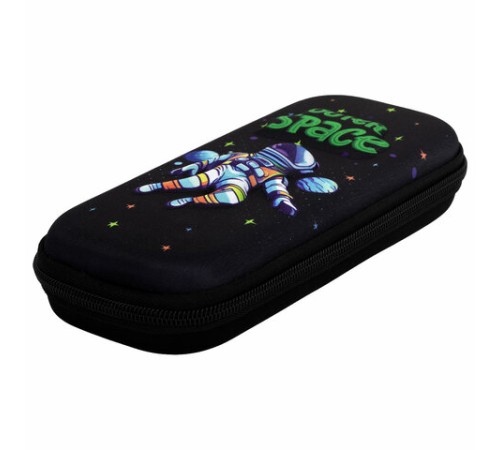 Пенал ЮНЛАНДИЯ, 1 отделение, карман, полиэстер/EVA, 22х10х5 см, 