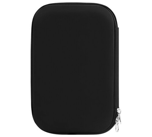 Пенал ЮНЛАНДИЯ большой, 1 отделение, 1 откидная планка, карман, полиэстер/EVA, 22х15х5 см, 