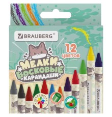 Восковые мелки BRAUBERG 