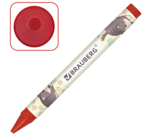 Восковые мелки BRAUBERG 