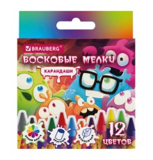 Восковые мелки BRAUBERG 