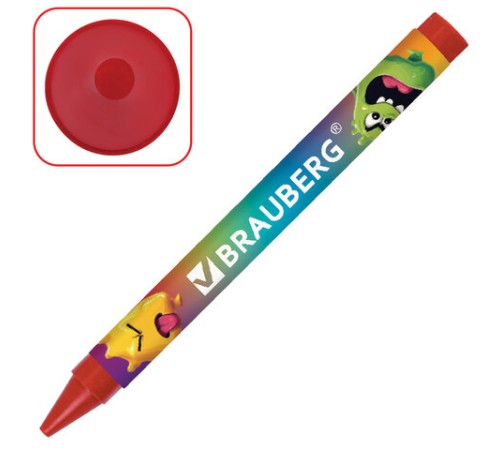 Восковые мелки BRAUBERG 