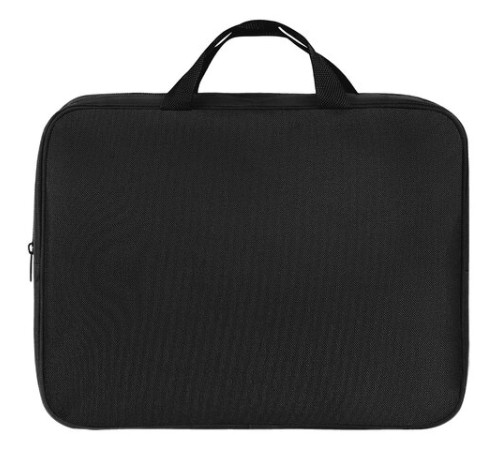 Папка на молнии с ручками А4, мешок для обуви 42х33 см, пенал 20х10 см, черный, НАБОР BRAUBERG, 273288