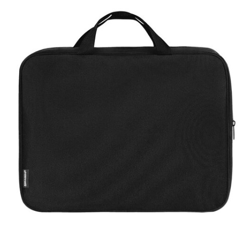 Папка на молнии с ручками А4, мешок для обуви 42х33 см, пенал 20х10 см, черный, НАБОР BRAUBERG, 273288