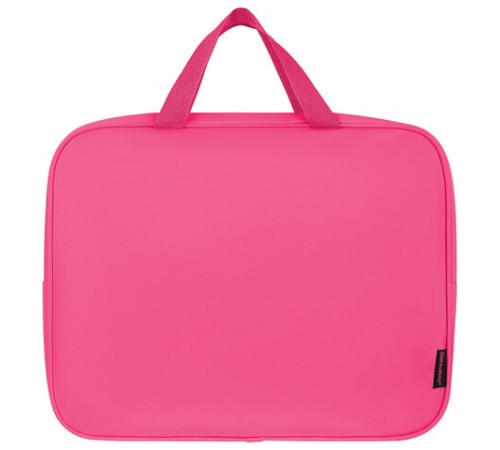 Папка на молнии с ручками BRAUBERG А4, 1 отделение, полиэстер, 80 мм, 