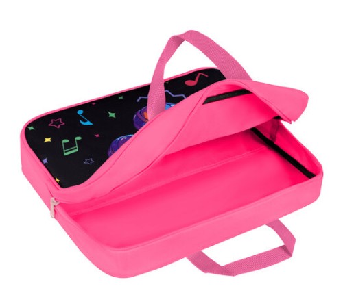 Папка на молнии с ручками BRAUBERG А4, 1 отделение, полиэстер, 80 мм, 