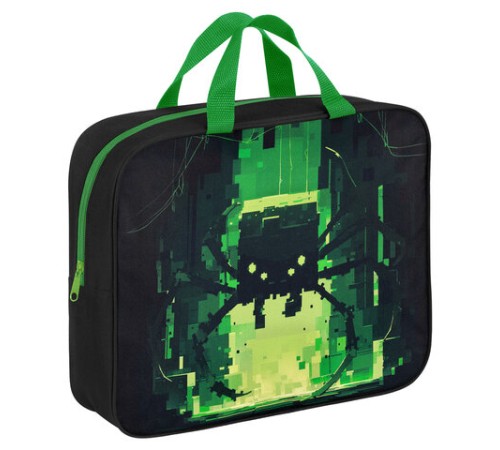 Папка на молнии с ручками BRAUBERG А4, 1 отделение, полиэстер, 80 мм, 