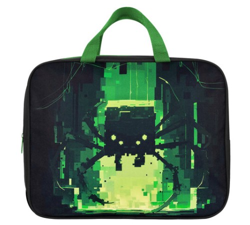 Папка на молнии с ручками BRAUBERG А4, 1 отделение, полиэстер, 80 мм, 