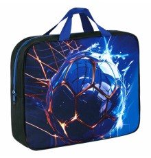 Папка на молнии с ручками BRAUBERG А4, 1 отделение, полиэстер, 80 мм, 