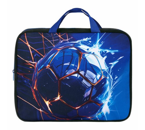 Папка на молнии с ручками BRAUBERG А4, 1 отделение, полиэстер, 80 мм, 