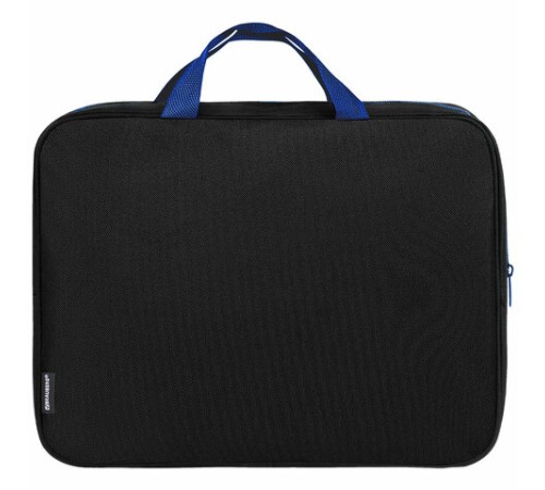 Папка на молнии с ручками BRAUBERG А4, 1 отделение, полиэстер, 80 мм, 