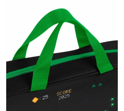 Папка на молнии с ручками BRAUBERG А4, 1 отделение, полиэстер, 80 мм, 