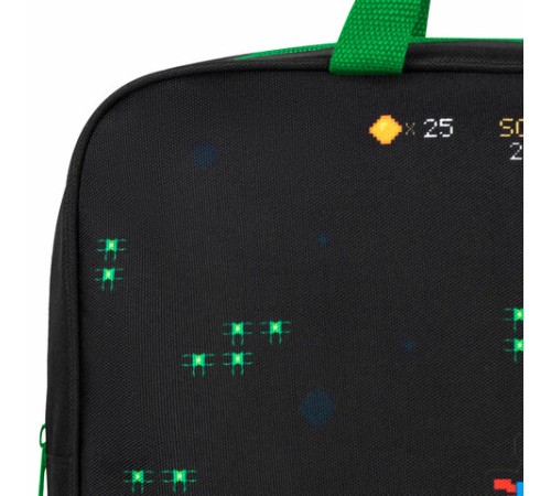 Папка на молнии с ручками BRAUBERG А4, 1 отделение, полиэстер, 80 мм, 