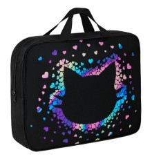 Папка на молнии с ручками BRAUBERG А4, 1 отделение, полиэстер, 80 мм, 