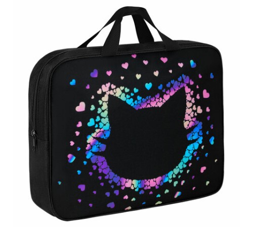 Папка на молнии с ручками BRAUBERG А4, 1 отделение, полиэстер, 80 мм, 