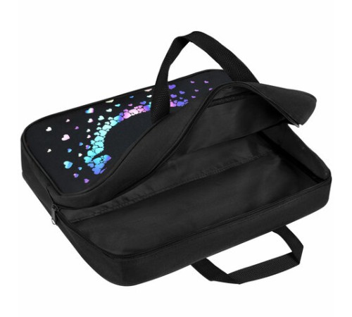 Папка на молнии с ручками BRAUBERG А4, 1 отделение, полиэстер, 80 мм, 