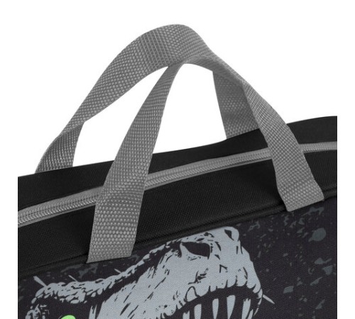 Папка на молнии с ручками BRAUBERG А4, 1 отделение, полиэстер, 80 мм, 