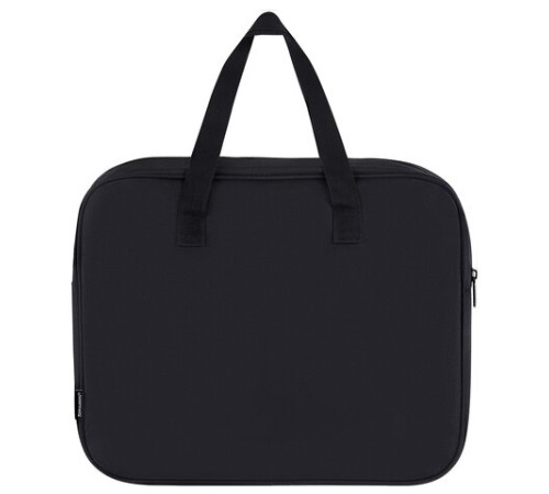 Папка на молнии с ручками BRAUBERG А4, 1 отделение, карман на молнии, 80 мм, 