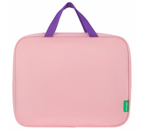Папка на молнии с ручками BRAUBERG KIDS А4, 1 отделение, полиэстер, 80 мм, 