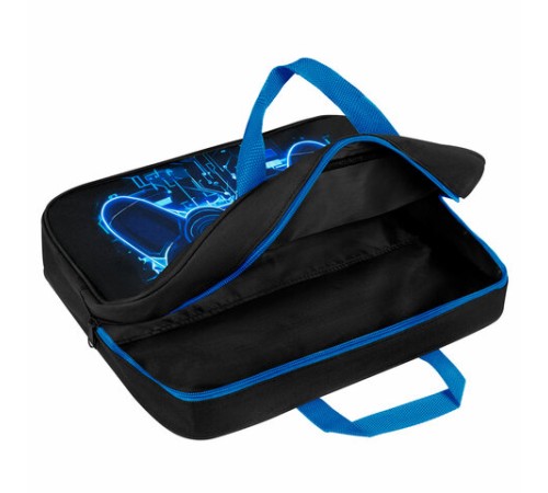 Папка на молнии с ручками BRAUBERG KIDS А4, 1 отделение, полиэстер, 80 мм, 