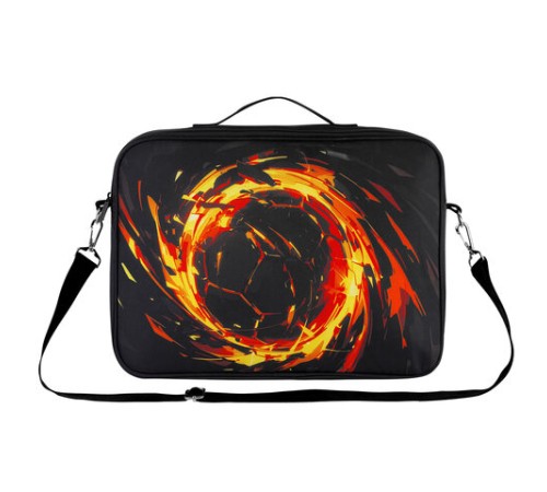 Папка на молнии с ручками BRAUBERG KIDS А4, 1 отделение, регулируемый плечевой ремень, 60 мм, 