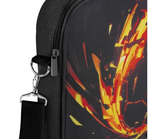 Папка на молнии с ручками BRAUBERG KIDS А4, 1 отделение, регулируемый плечевой ремень, 60 мм, 