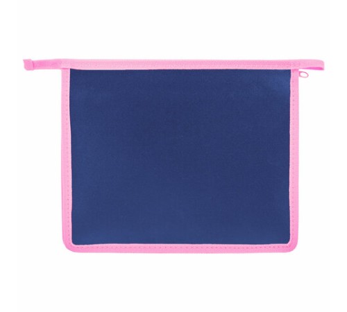 Папка для тетрадей ПИФАГОР А5, 1 отделение, пластик, на молнии, 