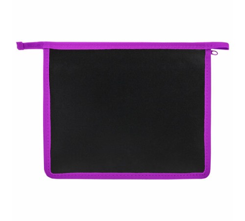 Папка для тетрадей ПИФАГОР А5, 1 отделение, пластик, на молнии, 