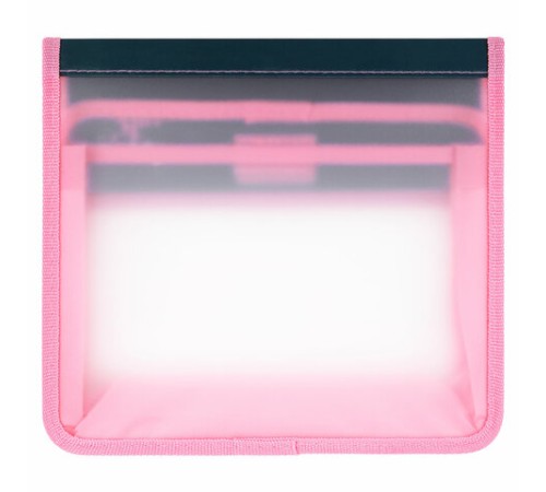 Папка для тетрадей ЮНЛАНДИЯ А5, пластик, 2 отделения, клапан на липучке, 