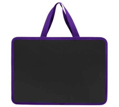 Папка на молнии с ручками ЮНЛАНДИЯ А4, 1 отделение, пластик, 80 мм, 