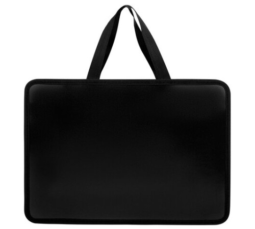 Папка на молнии с ручками ЮНЛАНДИЯ А4, 1 отделение, пластик, 80 мм, 