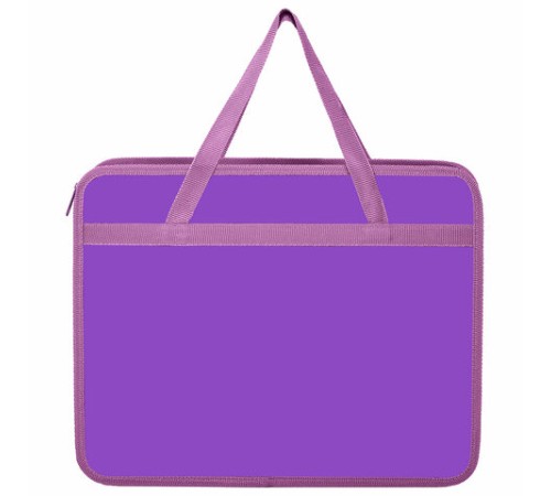 Папка на молнии с ручками BRAUBERG А4, 1 отделение, пластик, 80 мм, 