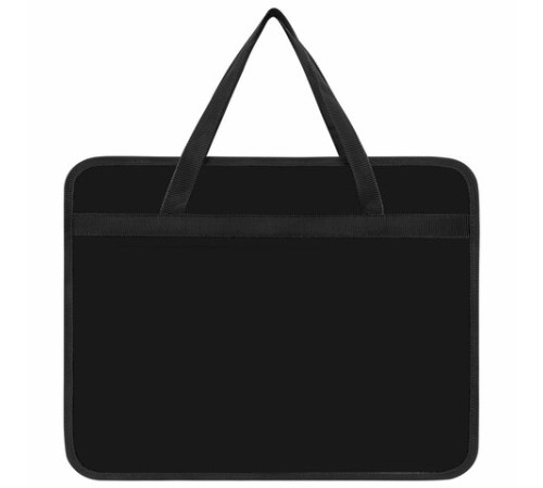 Папка на молнии с ручками BRAUBERG А4, 1 отделение, пластик, 80 мм, 