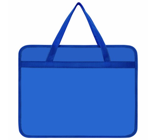 Папка на молнии с ручками BRAUBERG А4, 1 отделение, пластик, 80 мм, 