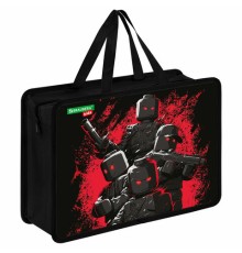 Папка на молнии с ручками BRAUBERG KIDS А4, 1 отделение, пластик, 100 мм, 