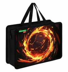 Папка на молнии с ручками BRAUBERG KIDS А4, 1 отделение, пластик, 100 мм, 