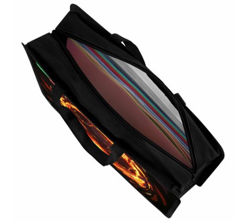 Папка на молнии с ручками BRAUBERG KIDS А4, 1 отделение, пластик, 100 мм, 