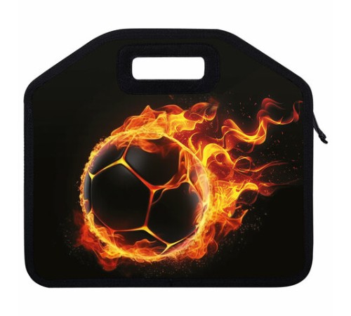 Папка-сумка ЮНЛАНДИЯ, 1 отделение, фетровые ручки, 34х30х11 см, 